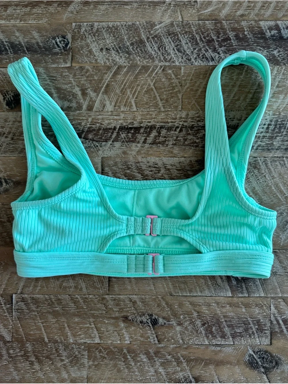Target x Stoney Clover Lane Girls Mint Ribbed Swim Top